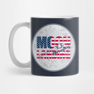 Moon Landing. Apollo Mission 50 Anniversary Mug